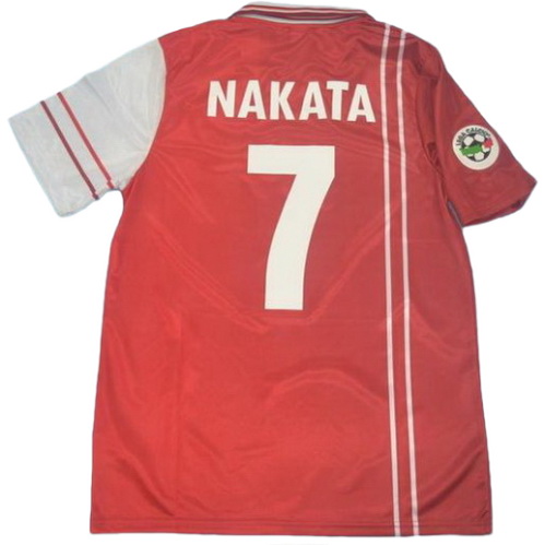 prima maglia nakata 7 perugia 1998-1999 rosso uomo