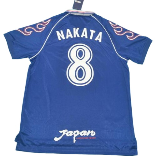 prima maglia nakata 8 giappone copa mundial 1998 blu uomo