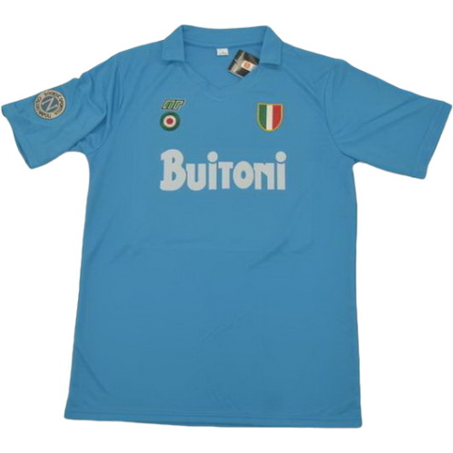 prima maglia napoli 1987 1988 blu uomo