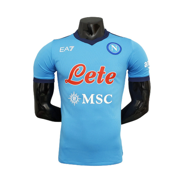 prima maglia napoli player 2021 2022 blu uomo