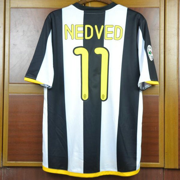 prima maglia nedved 11 juventus 2008-2009 nero uomo