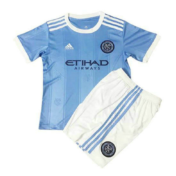 prima maglia new york city 2021 22 blu bambino