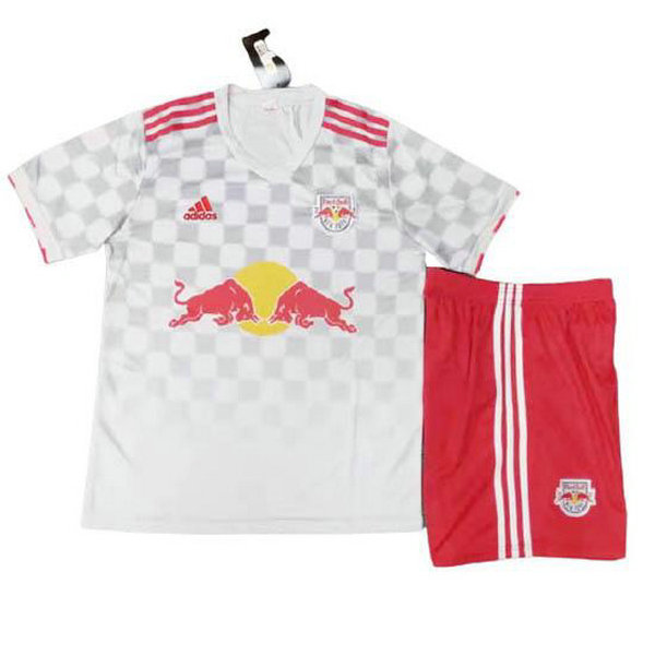 prima maglia new york red bulls 2021 2022 bianco bambino