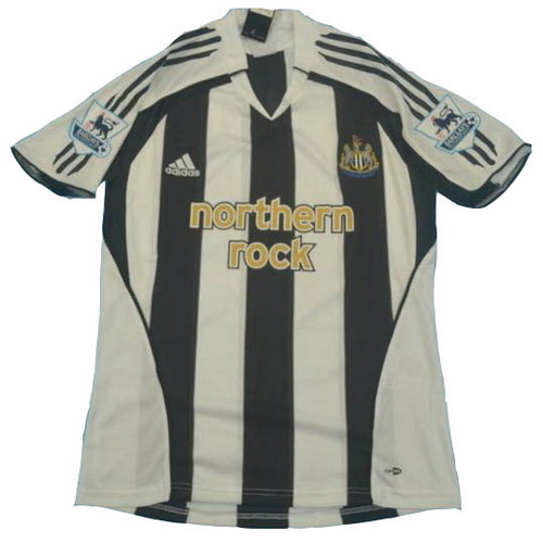 prima maglia newcastle united pl 2005-2006 nero bianco uomo