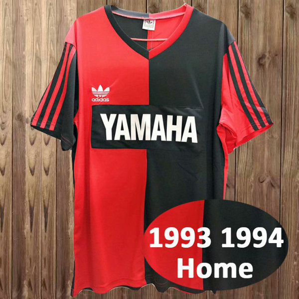 prima maglia newell's old boys 1993-1994 rosso uomo