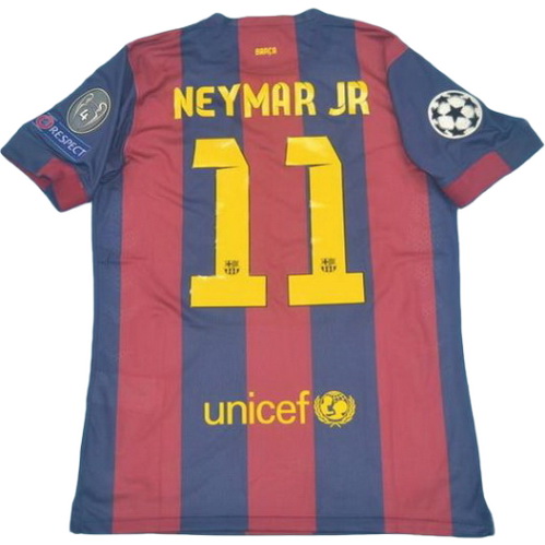 prima maglia neymar jr 11 barcellona 2014-2015 rosso blu uomo