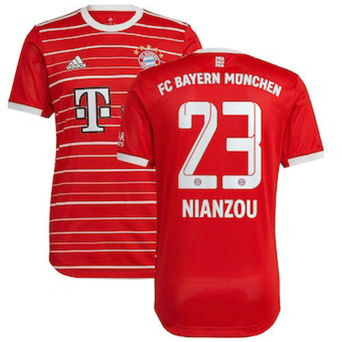 prima maglia nianzou 23 bayern munchen 2022-2023 uomo