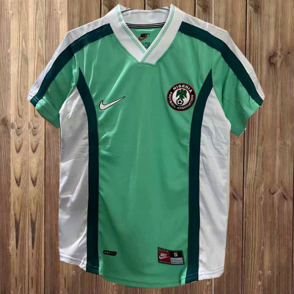 prima maglia nigeria 1998 verde uomo