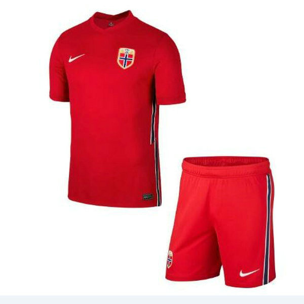 prima maglia noruega 2021 2022 rosso bambino