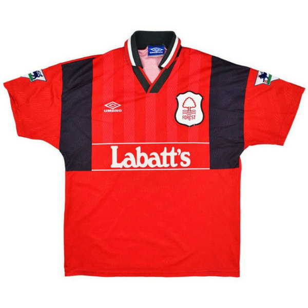 prima maglia nottingham forest 1994-1996 rosso uomo