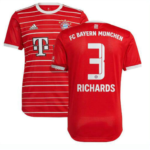 prima maglia o. richards 3 bayern munchen 2022-2023 uomo