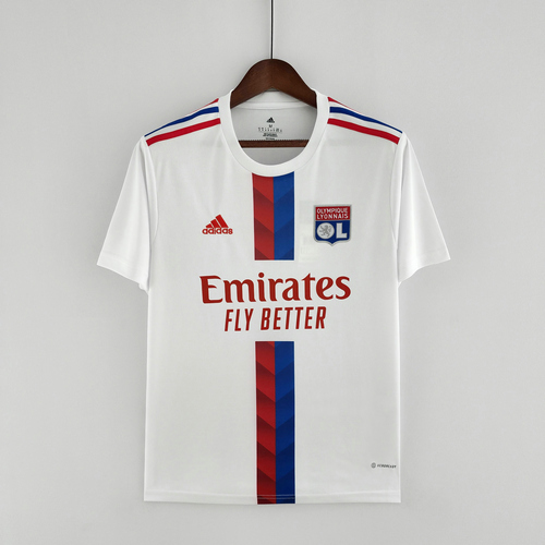 prima maglia olympique lyon 2022-2023 uomo