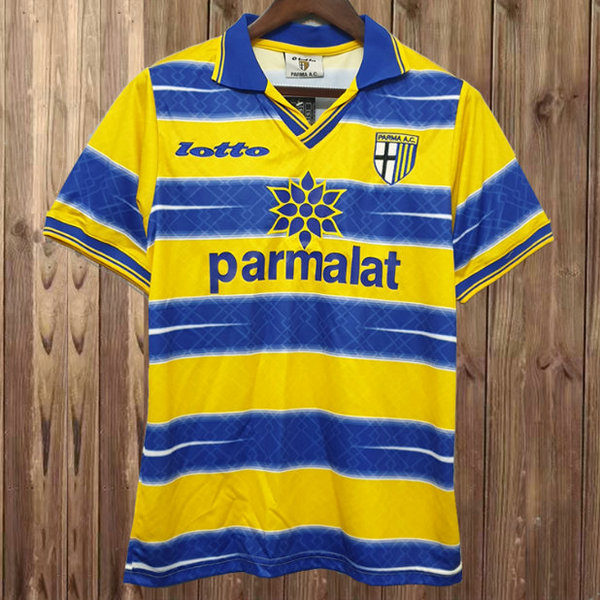 prima maglia parma 1998-1999 giallo uomo