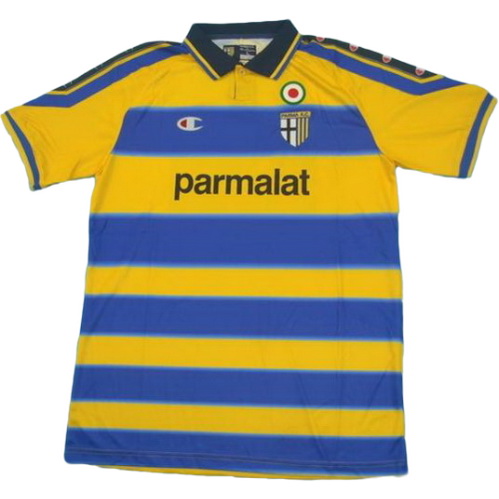 prima maglia parma 1999-2000 giallo blu uomo