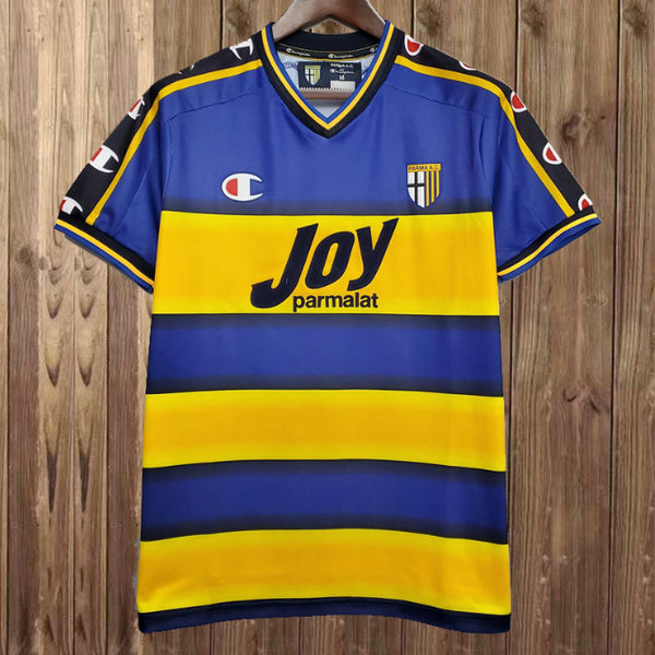 prima maglia parma 2001-2002 giallo uomo