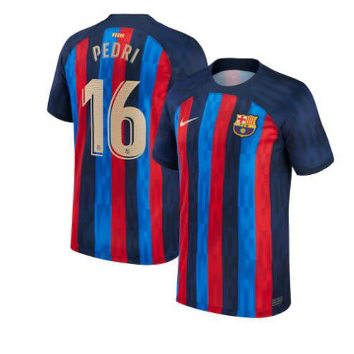 prima maglia pedri 16 barcellona 2022-2023 uomo