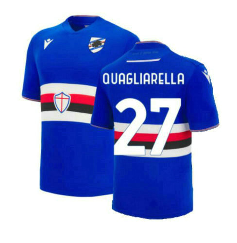 prima maglia quagliarella 27 sampdoria 2022-2023 uomo