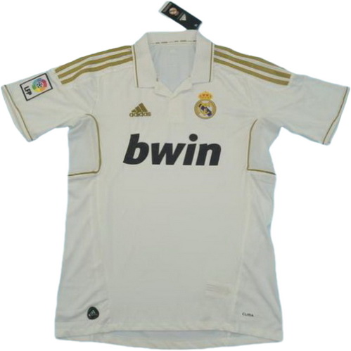 prima maglia real madrid 2011-2012 bianco uomo