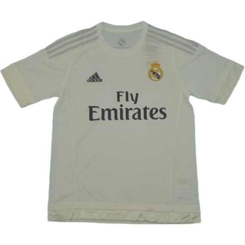 prima maglia real madrid 2015-2016 bianco uomo