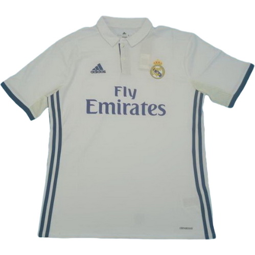 prima maglia real madrid 2016-2017 bianco uomo