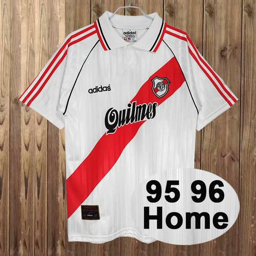 prima maglia river plate 1995-1996 uomo