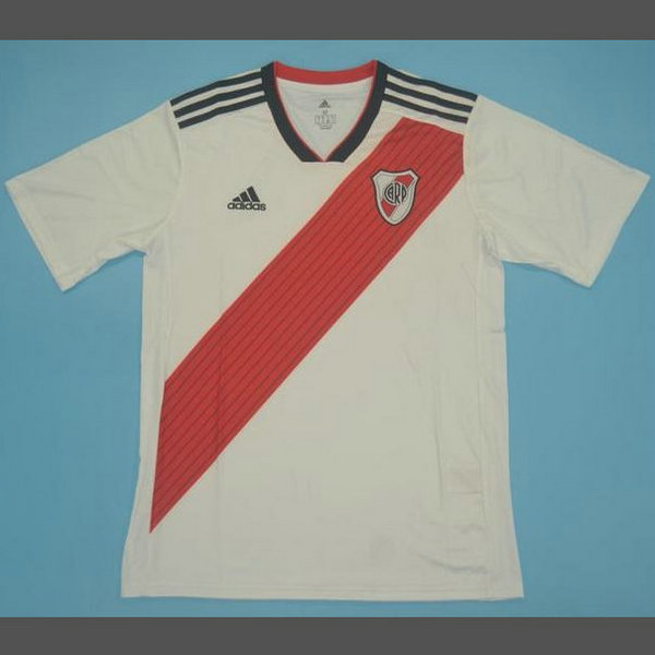 prima maglia river plate 2018-2019 bianco uomo