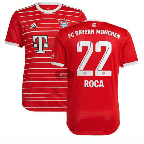 prima maglia roca 22 bayern munchen 2022-2023 uomo