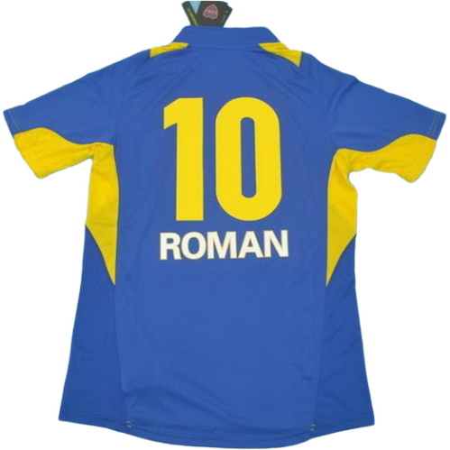 prima maglia roman 10 boca juniors 2005 blu uomo