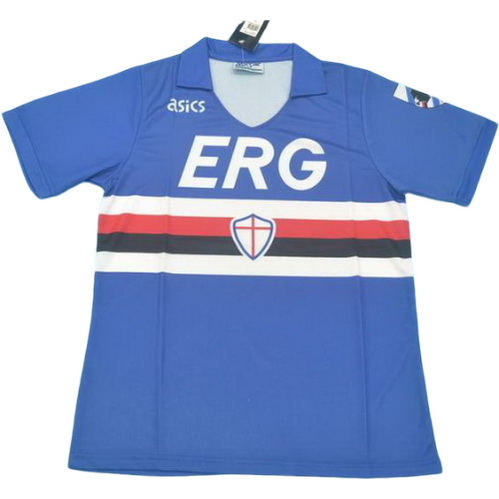 prima maglia sampdoria 1990-1991 blu uomo