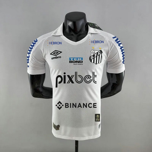 prima maglia santos fc player version 2022-2023 uomo