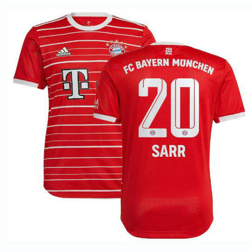 prima maglia sarr 20 bayern munchen 2022-2023 uomo