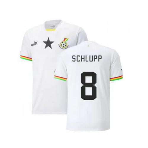 prima maglia schlupp 8 ghana 2022 uomo