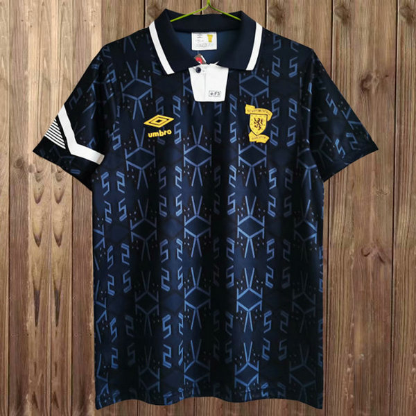 prima maglia scozia 1991-1994 nero uomo