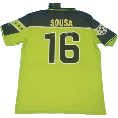 prima maglia sousa 16 borussia dortmund ucl 1996-1997 verde uomo