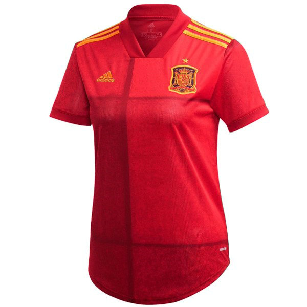 prima maglia spagna 2020 rosso donna