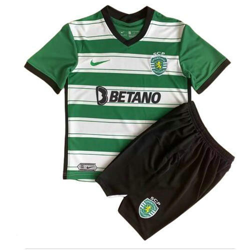 prima maglia sporting lisbona 2022-2023 bambino