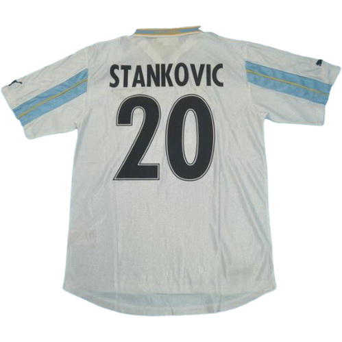 prima maglia stankovic 20 lazio 2000-2001 blu uomo