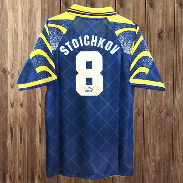 prima maglia stoichkov 8 parma 1995-1997 blu uomo