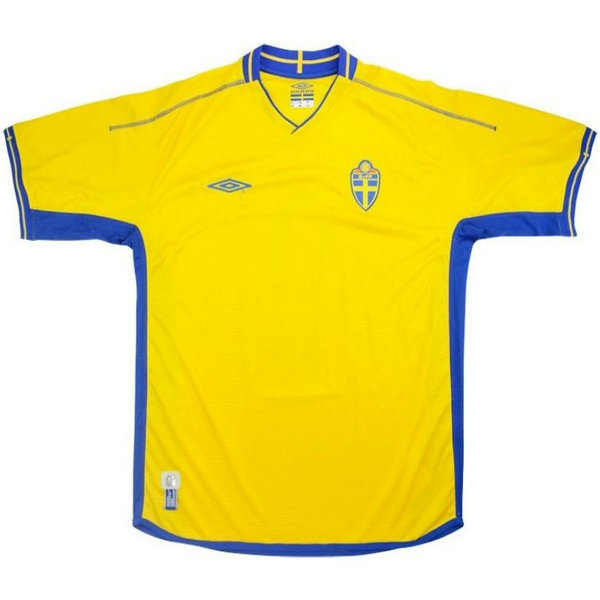 prima maglia svezia 2004 giallo uomo