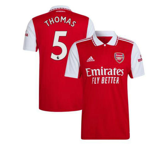 prima maglia thomas 5 arsenal 2022-2023 uomo