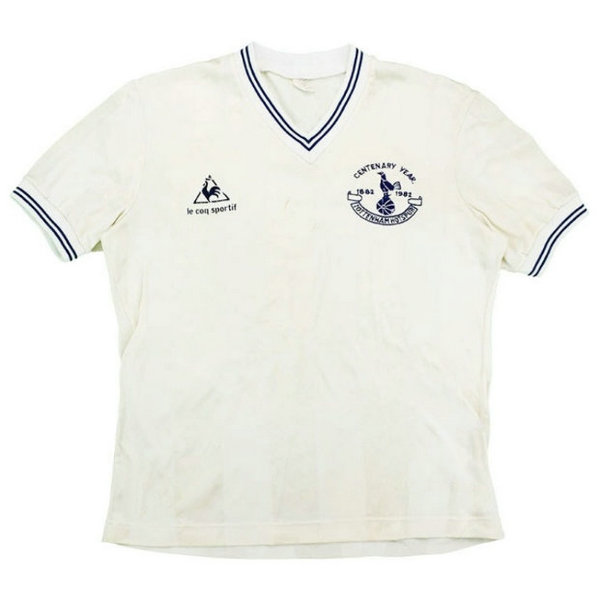 prima maglia tottenham hotspur 1982-1983 bianco uomo