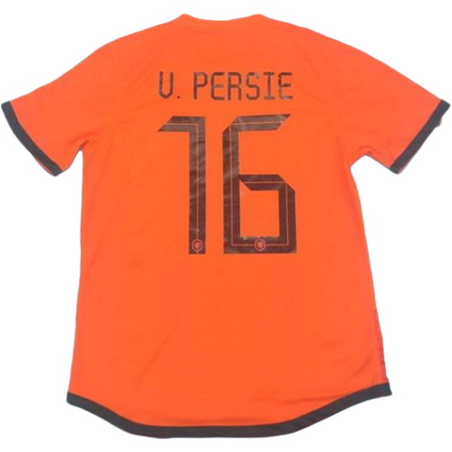 prima maglia u.persie 76 olanda 2012 arancione uomo