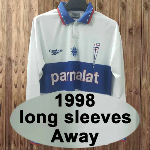 prima maglia universidad católica maniche lunghe 1998 uomo