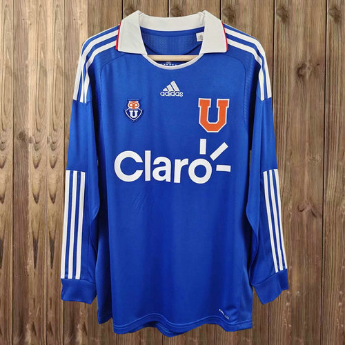 prima maglia universidad de chile maniche lunghe 2011 uomo