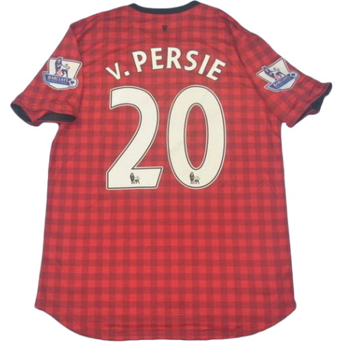 prima maglia v.persie 20 manchester united 2012-2013 rosso uomo