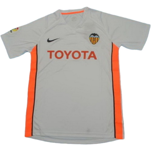 prima maglia valencia 2006-2007 bianco uomo