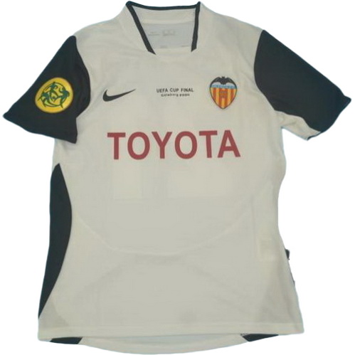 prima maglia valencia lega 2003-2004 bianco uomo