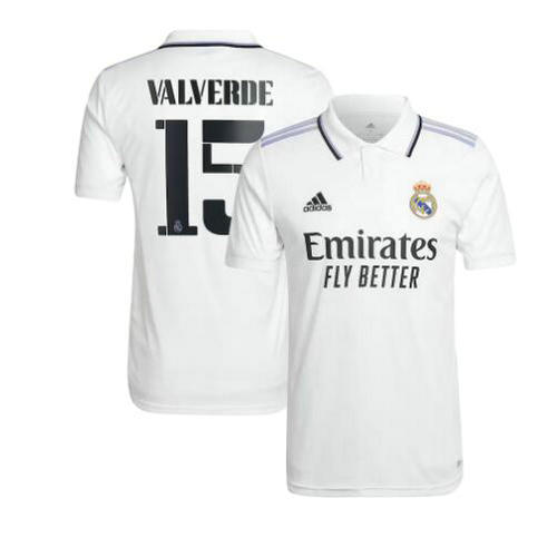 prima maglia valverde 15 real madrid 2022-2023 uomo