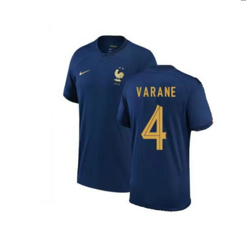 prima maglia varane 4 francia 2022 uomo