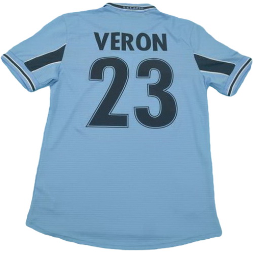 prima maglia veron 23 lazio 1999-2000 blu uomo